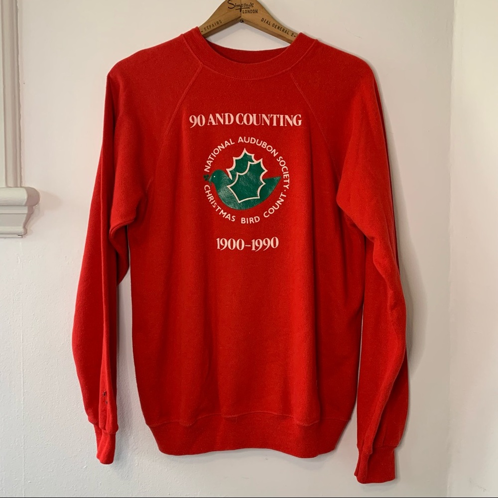 VINTAGE Audubon society crew sweatshirt